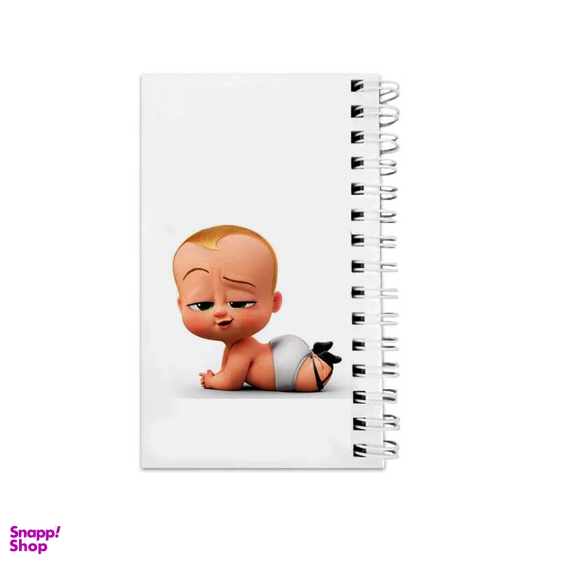 دفترچه یادداشت 64 برگ مدل to do list طرح کارتون بچه رئیس کد abc-07209
