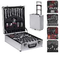 ست ابزار جعبه ابزار 187 عددی چمدانی چمدان ابزار 187 عددی tool bax Bisso