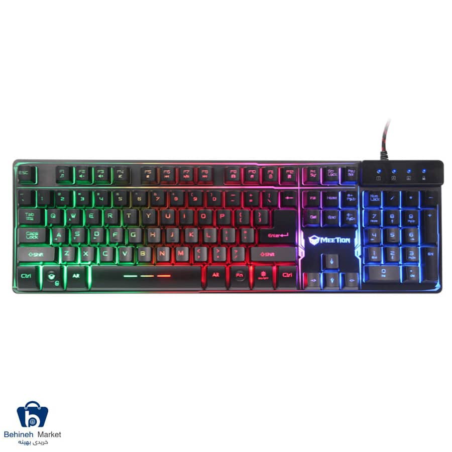 کیبورد مخصوص بازی میشن مدل MT-K9300