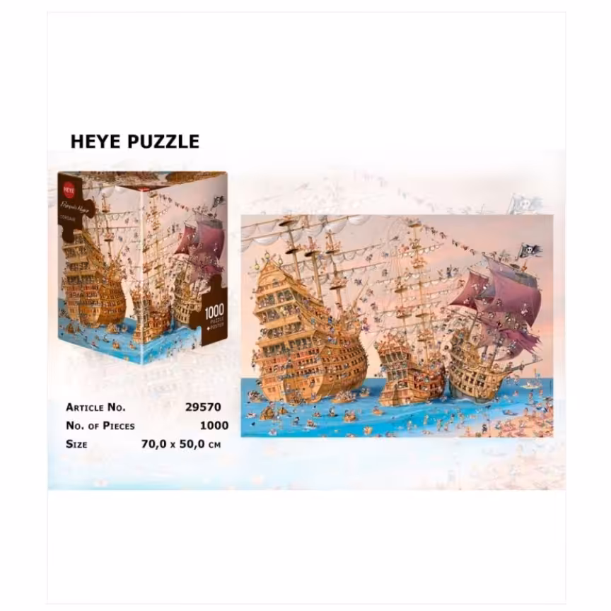 پازل 1000 تکه (FRANCIS RUYER CORSAIR)