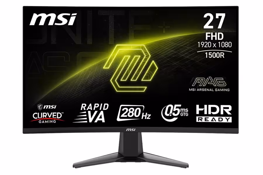 مانیتور خمیده گیمینگ 27 اینچ ام اس آی مدل MAG 276CXF