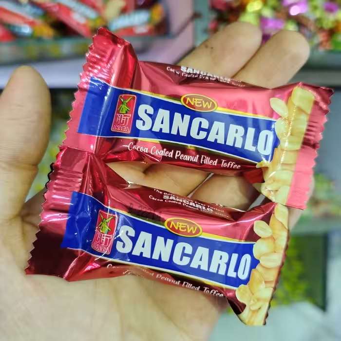 شکلات چالش آناتا با مغز بادام زمینی(250گرمی)