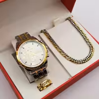 ست ساعت و گردنبند حلقه