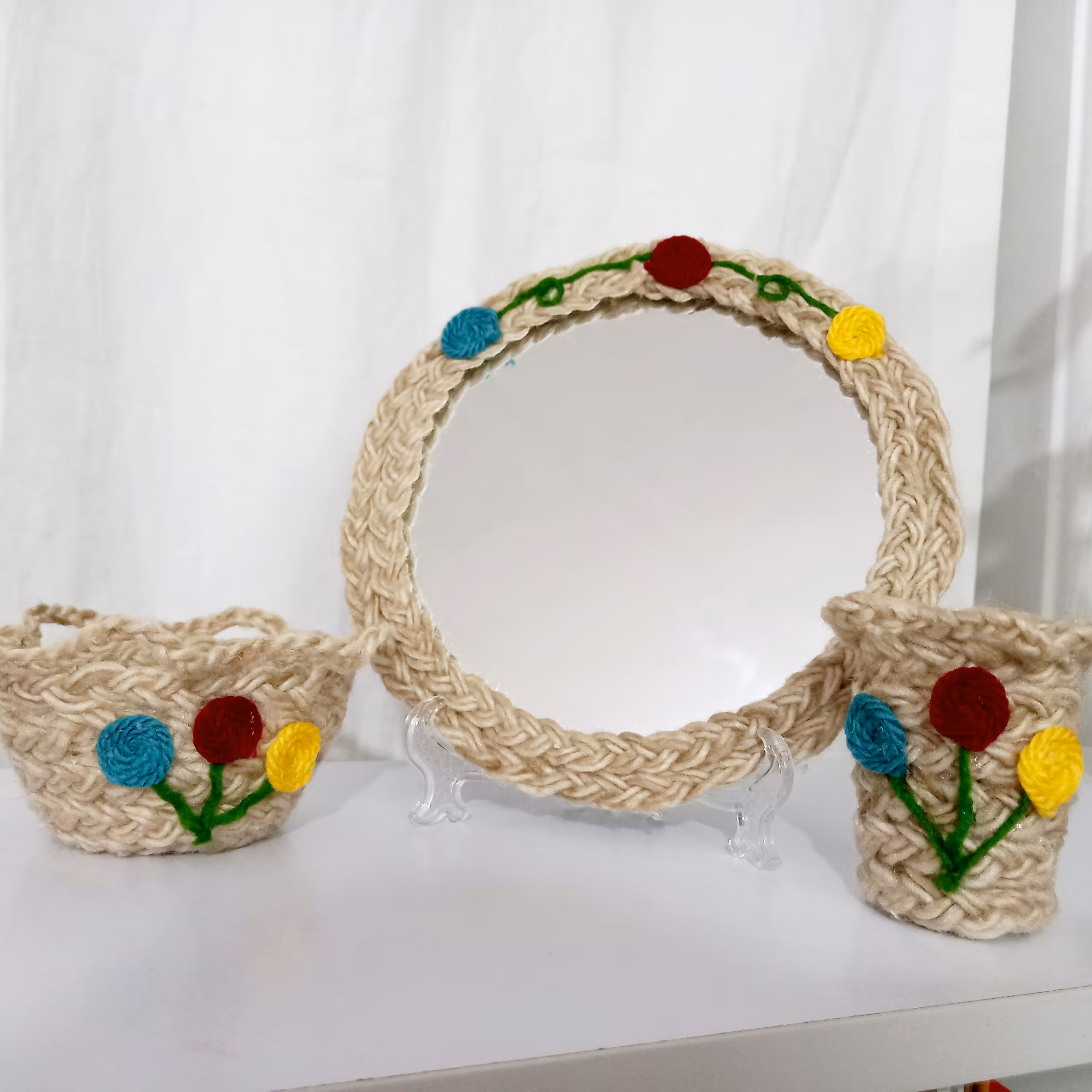 هفت سین سنتی طرح حصیر بافت 