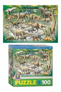 پازل 100 قطعه Dinosaurs 61000098