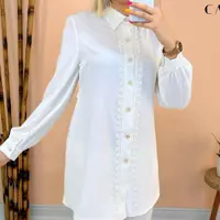 شومیز مجلسی زنانه یقه خرگوشی