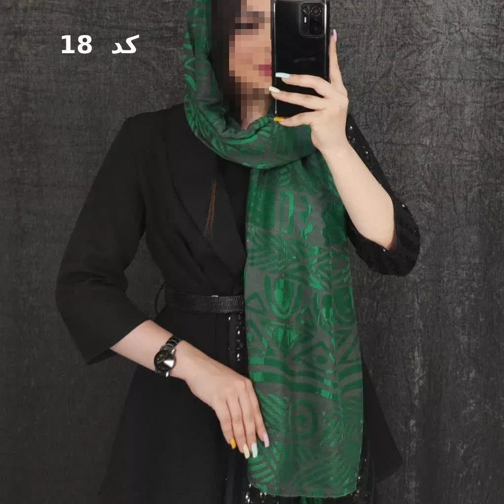 شال نخی اعلا منگوله دار(کد18) ارسال رایگان