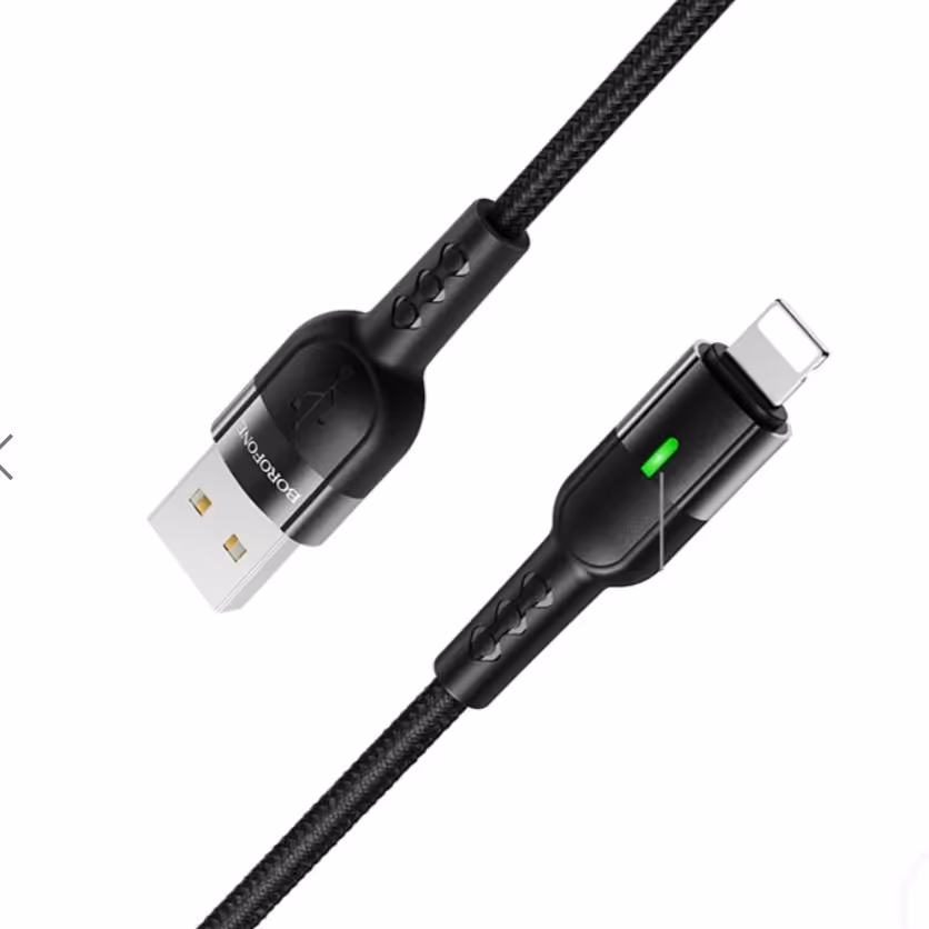 کابل شارژ آیفون بروفون مدل BU17 به طول 1.2 متر