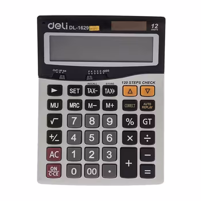 ماشین حساب رومیزی دلی مدل 1629