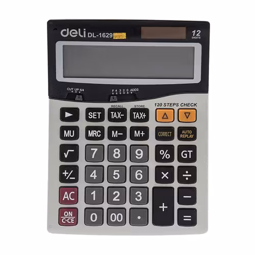 ماشین حساب رومیزی دلی مدل 1629