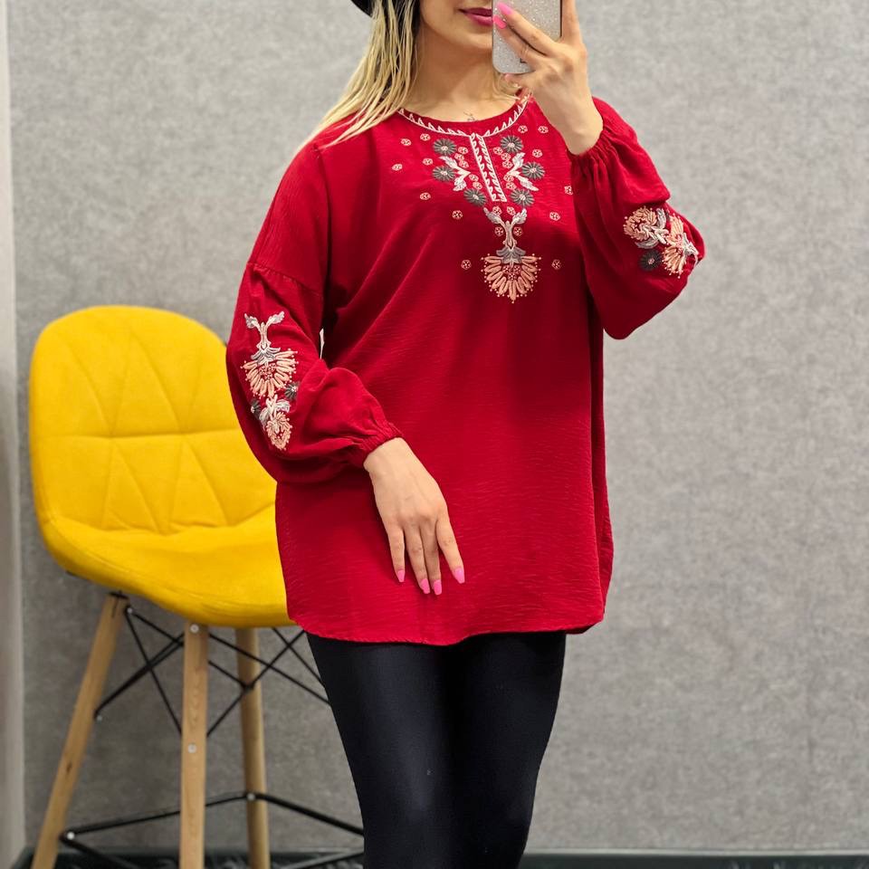 شومیز گلدوزی