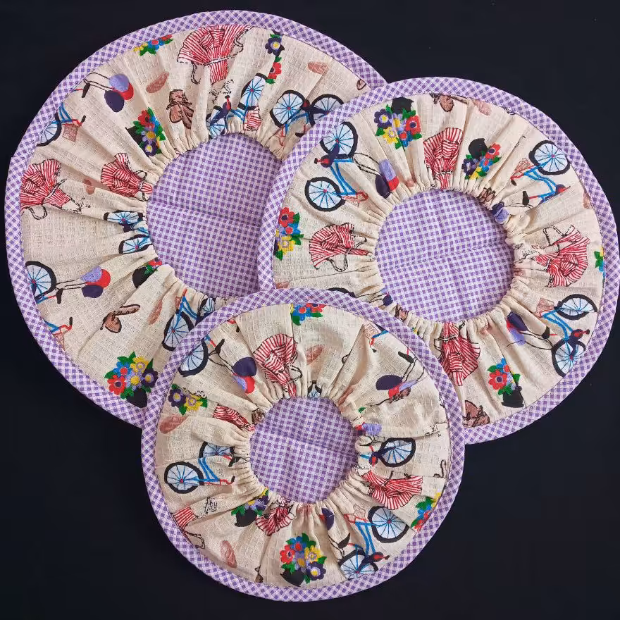 دم کنی سه تکه طرح دوچرخه                             