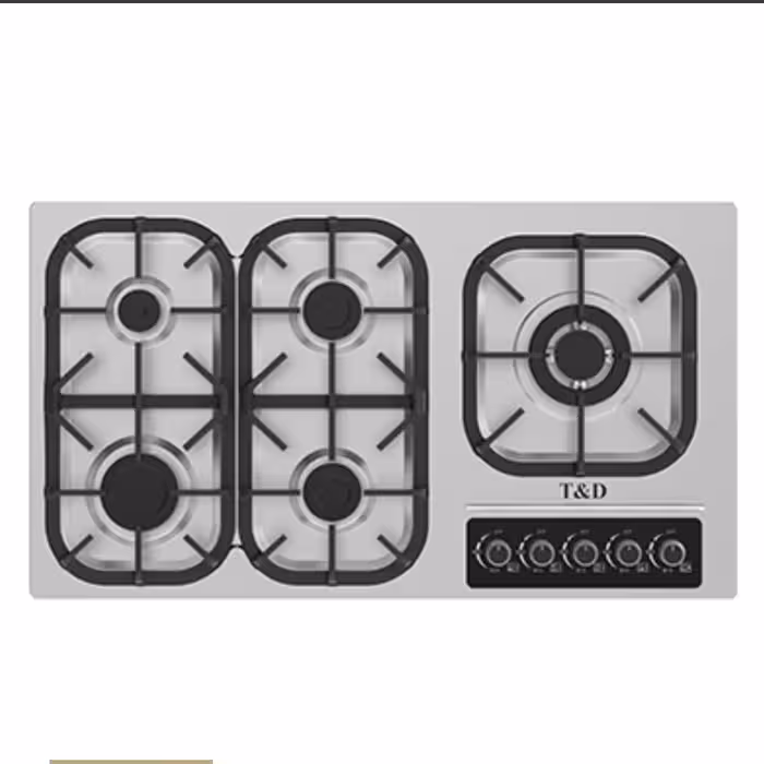 گاز رومیزی تی اند دی مدل TD109S2(بیست و چهار ماه گارانتی)