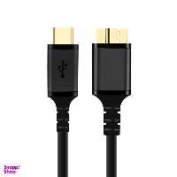کابل تبدیل USB-C به microB کی نت پلاس مدل KP-C2008 طول 06متر