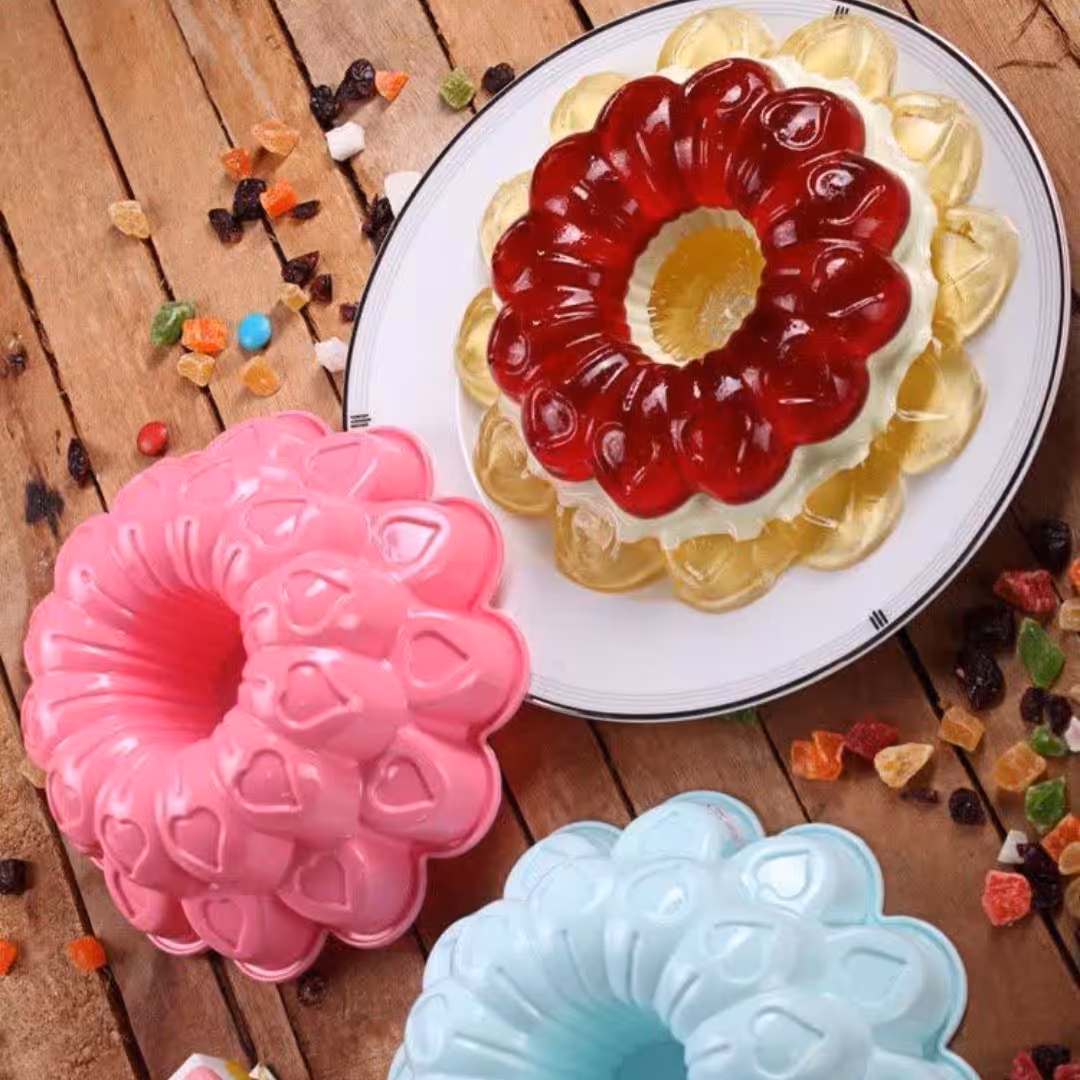 قالب ژله گرد جنس پلاستیک مرغوب در پلاسکو دهقان