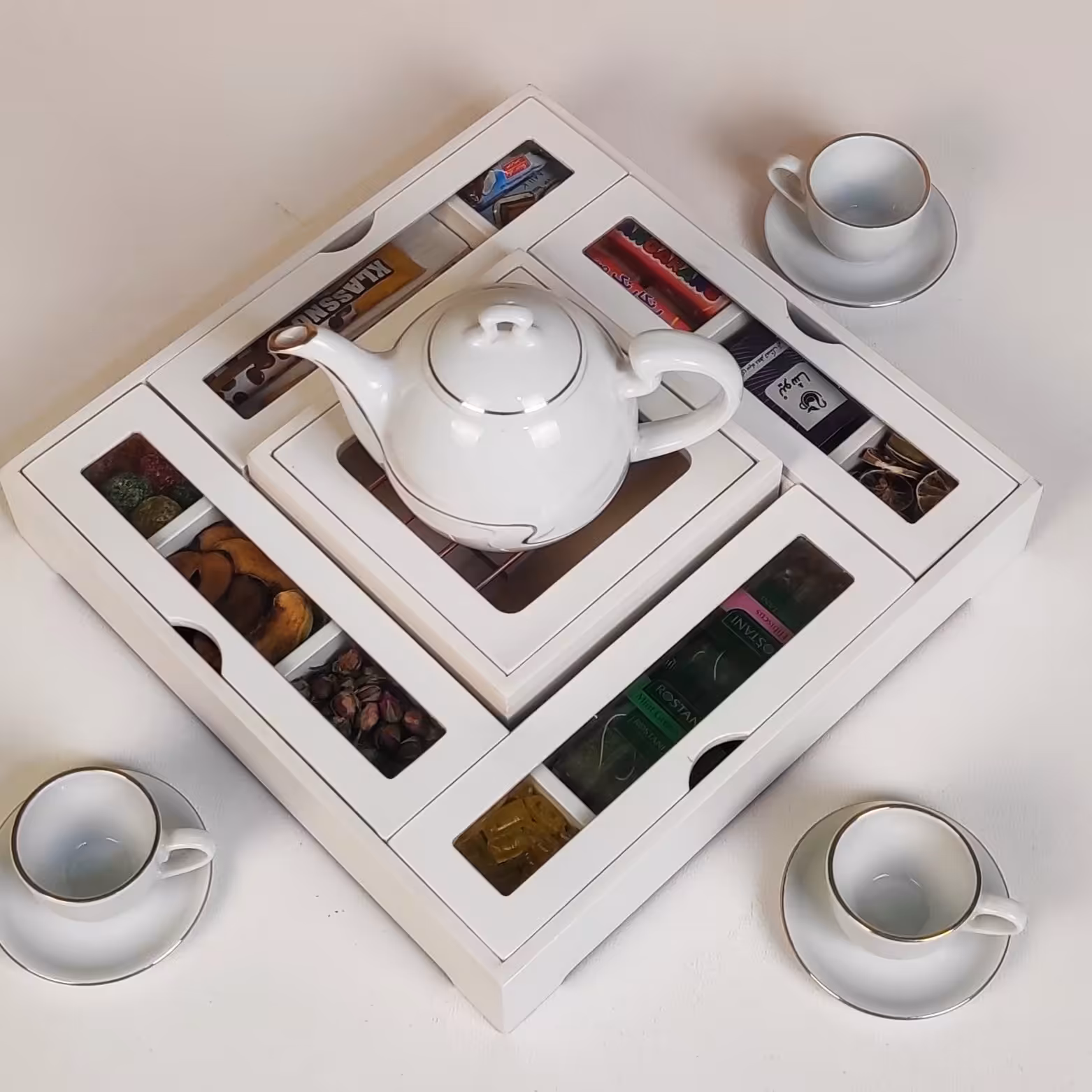 جعبه تیبگ وارمردار دکورستیک مدل آراد پس کرایه