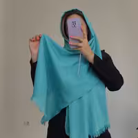 شال آبی آسمانی