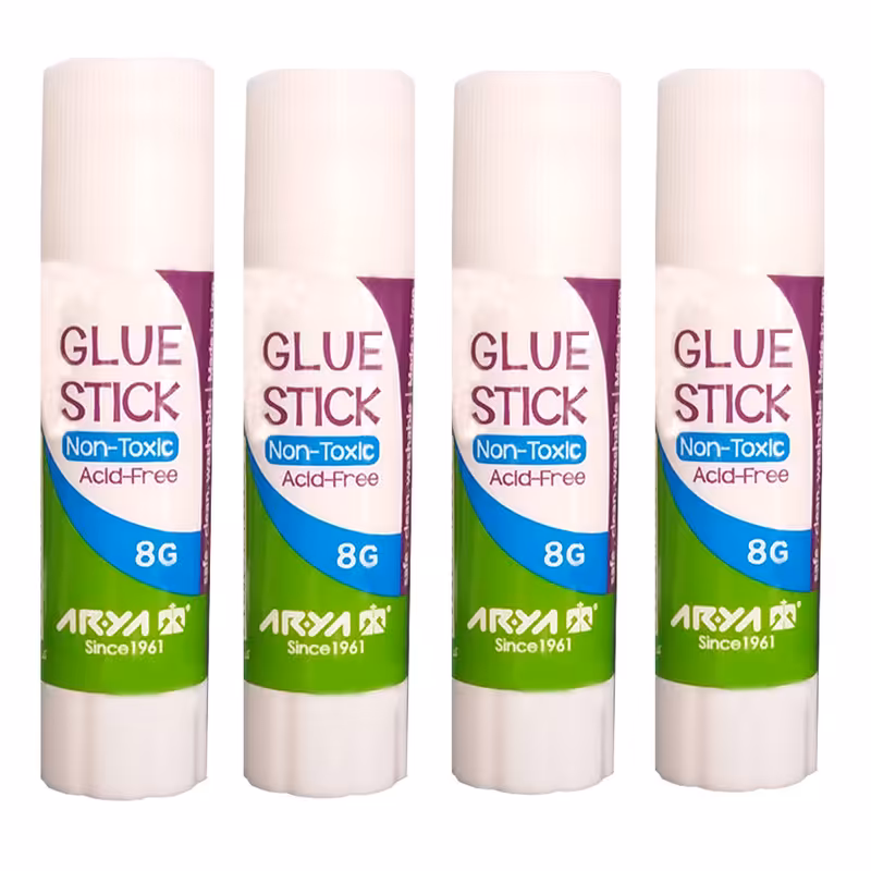 چسب ماتیکی آریا کد 8004 بسته 4 عددی