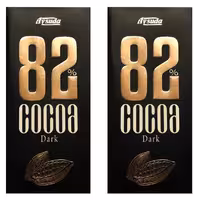 شکلات تلخ 82 درصد آی سودا - 85 گرم بسته 2 عددی