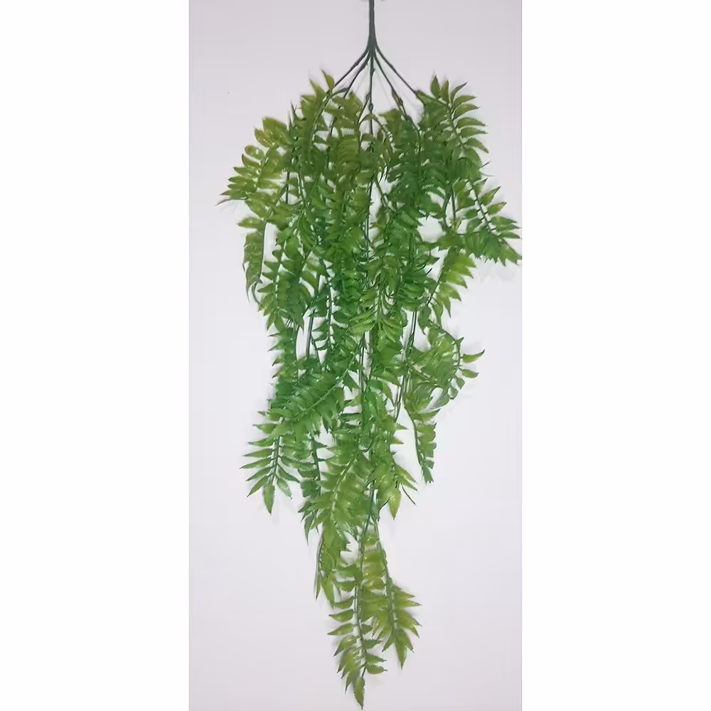 گل مصنوعی آویزی سرخس