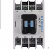 کنتاکتور هیوندای 22 آمپر  (کنتاکتور 22آمپر هیوندای)  11KW مدل HGC با یکسال گارانتی 