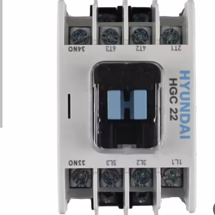 کنتاکتور هیوندای 22 آمپر  (کنتاکتور 22آمپر هیوندای)  11KW مدل HGC با یکسال گارانتی 