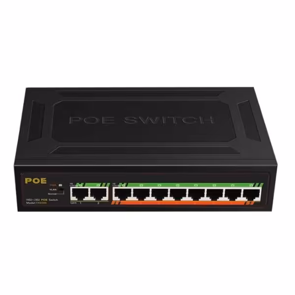 سوییچ شبکه 10 پورت POE مارلیک تک GIGABITE مدل TXE143