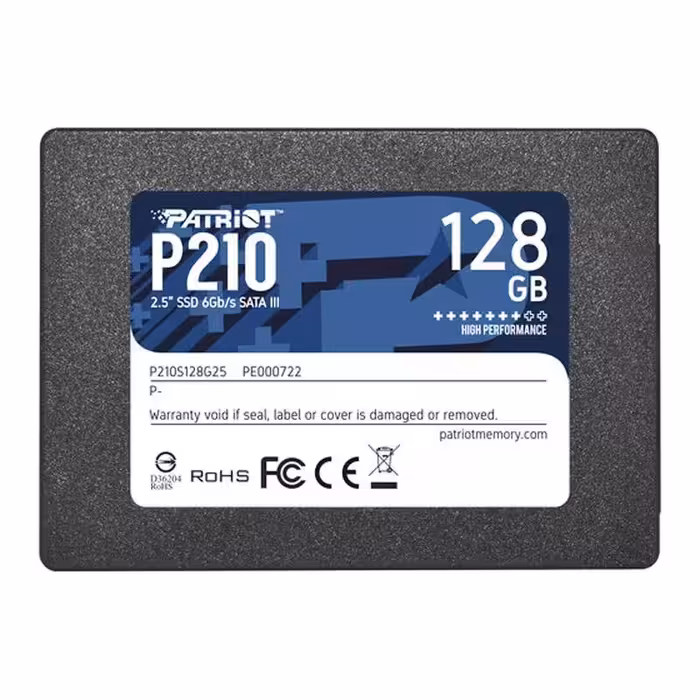 حافظه SSD پاتریوت مدل P210 ظرفیت 128GB