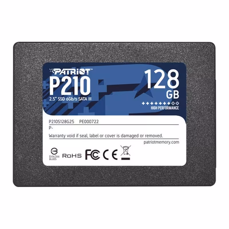 حافظه SSD پاتریوت مدل P210 ظرفیت 128GB