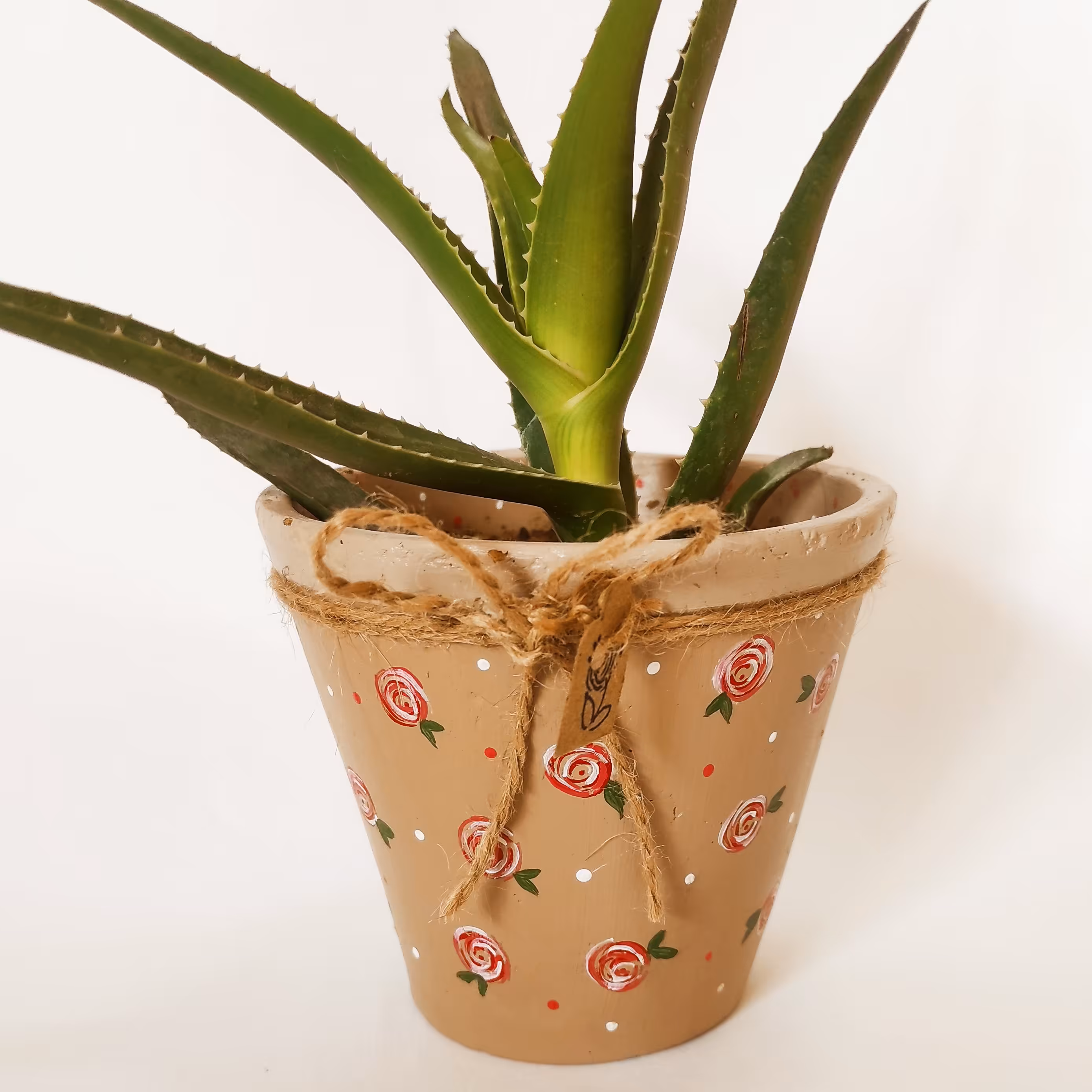 گلدان فانتزی سفالی