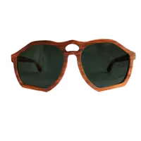 عینک چوبی آفتابی طرح مانوپیک