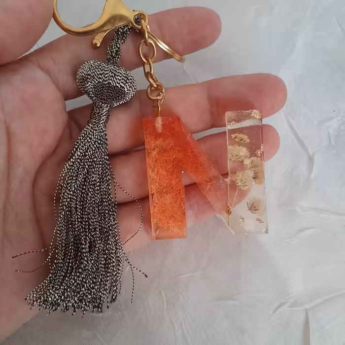 جاکلیدی حروف انگلیسی رزینی حرف N