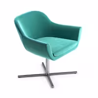 مبل تک نفره پایه چهار پر Orchid هلگر