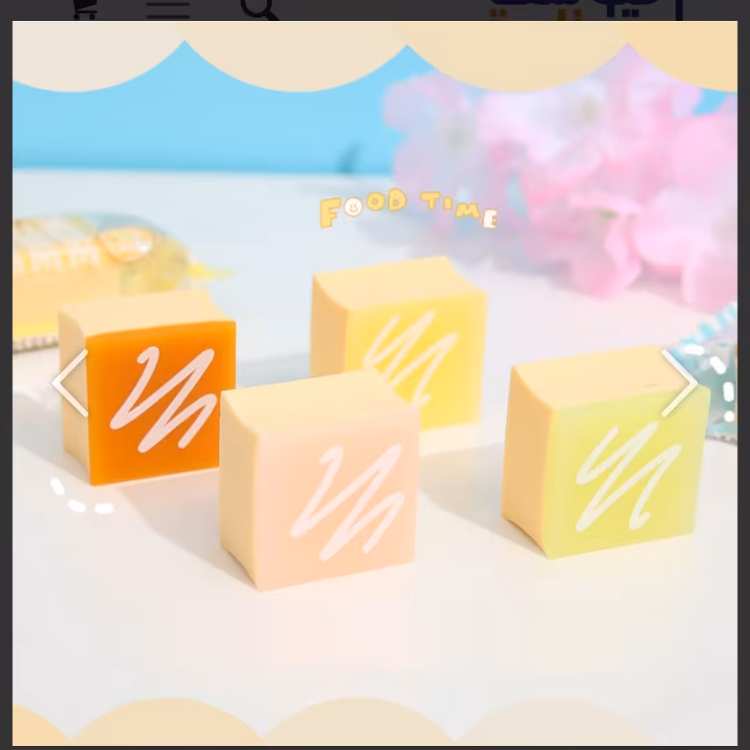 پاکن ژله ای طرح چیز کیک