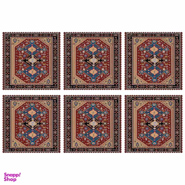 زیربشقابی مدل U1-42454 بسته 6 عددی