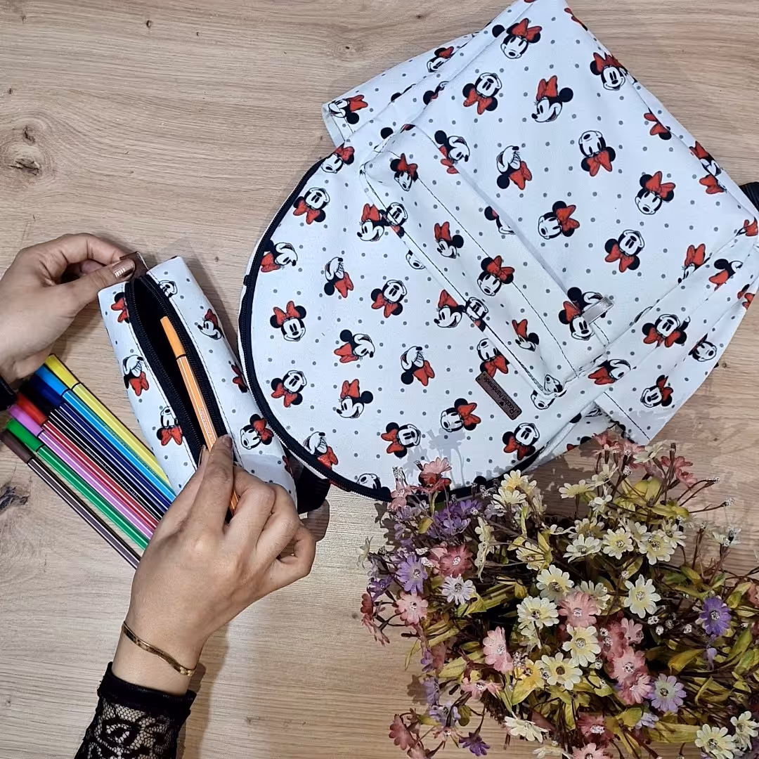 ست کوله و جامدادی میکی موس2