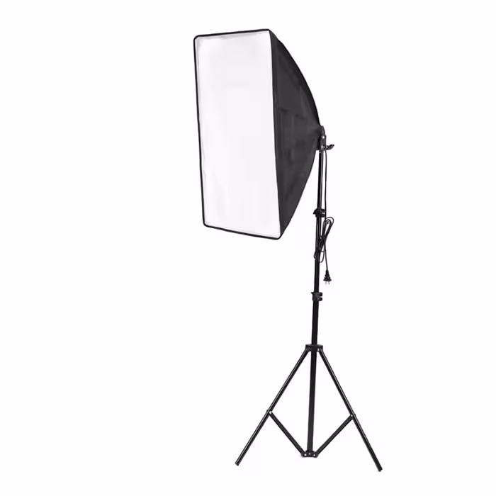 نور ثابت دارای سافت باکس Answer TS-023 (  پایه و امکان نصب باتری)