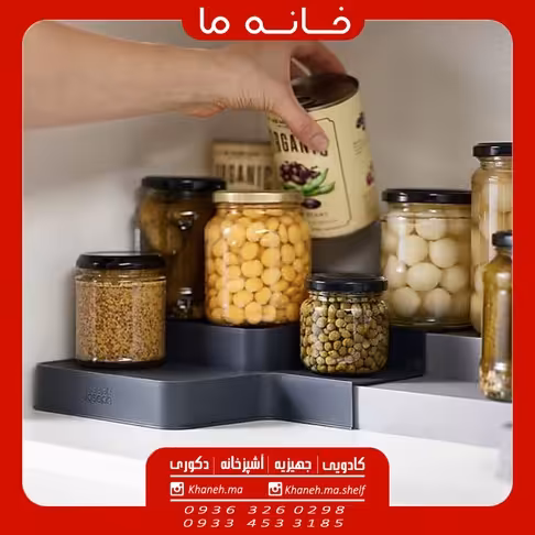 استند پلکانی کابینتی مدل مرسه