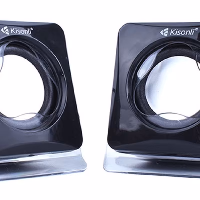 اسپیکر دسکتاپ کیسونلی مدل V410 مناسب لپ تاپ و گوشی (پک ناسالم)