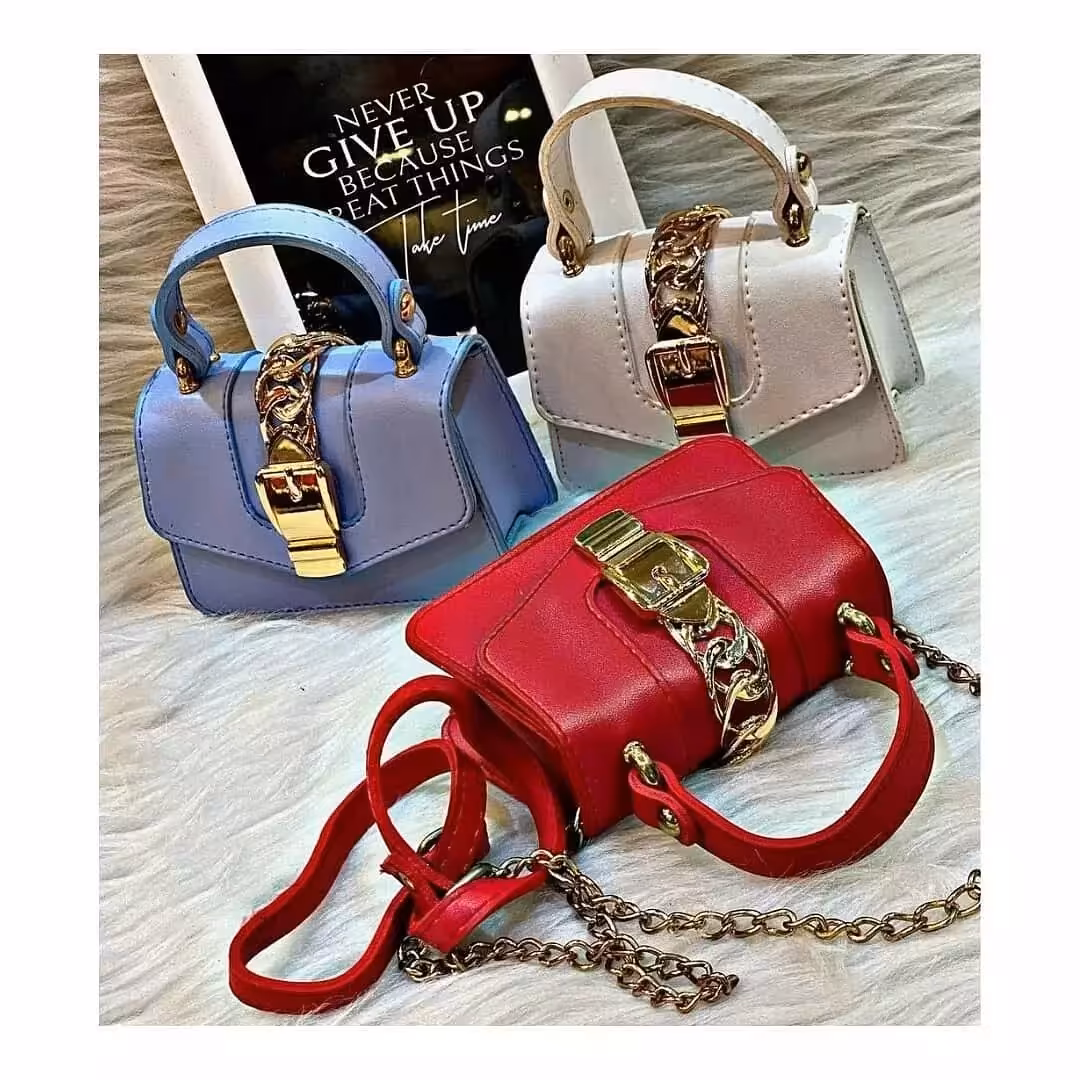 کیف دوشی زنانه شیک در 9 رنگ زیبا قرمز مشکی خردلی نارنجی سفید فیروزه ای سبز و .