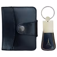 ست جاکارتی و جاکلیدی چرم کد 0041