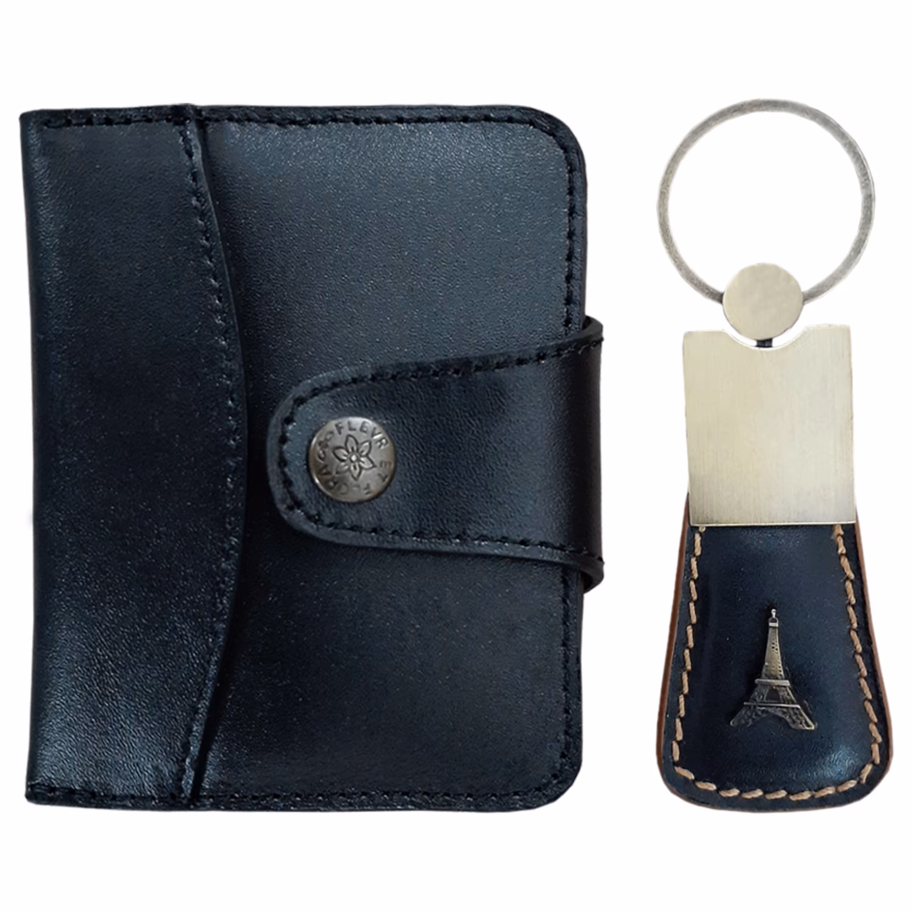 ست جاکارتی و جاکلیدی چرم کد 0041