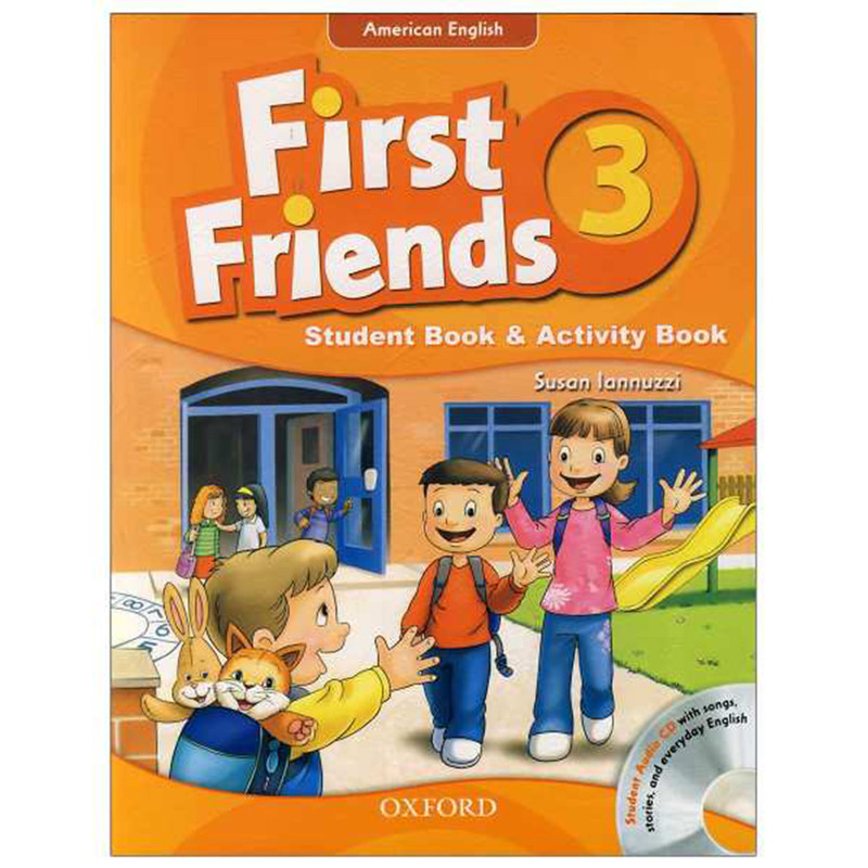 کتاب American first friends 3 اثر Susan Iannuzzi انتشارات oxford