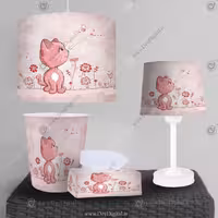 ست آباژور و لوستر اتاق کودک CS-1033