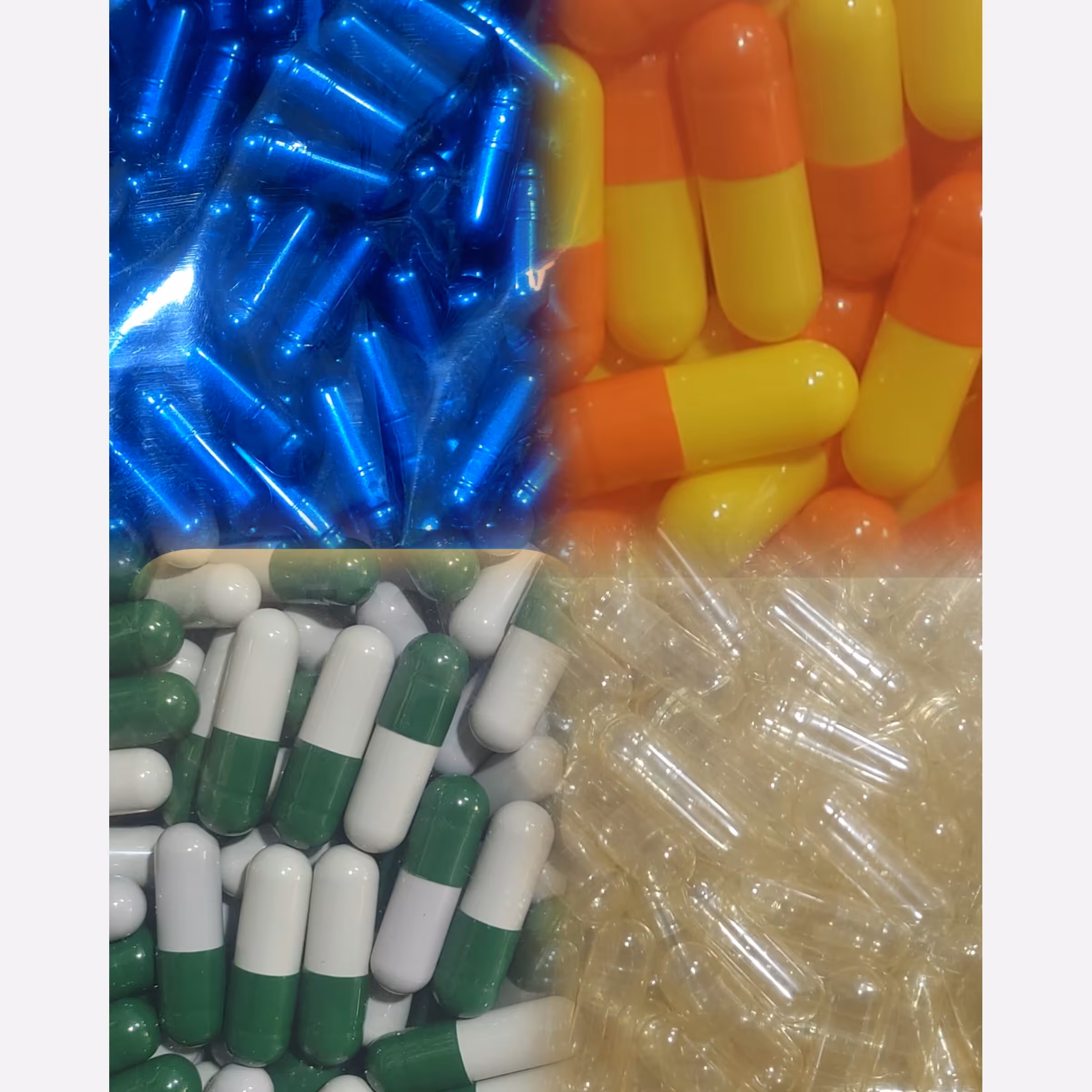 پوکه کپسول خالی ژلاتین حلال 100عددی (500 میل)