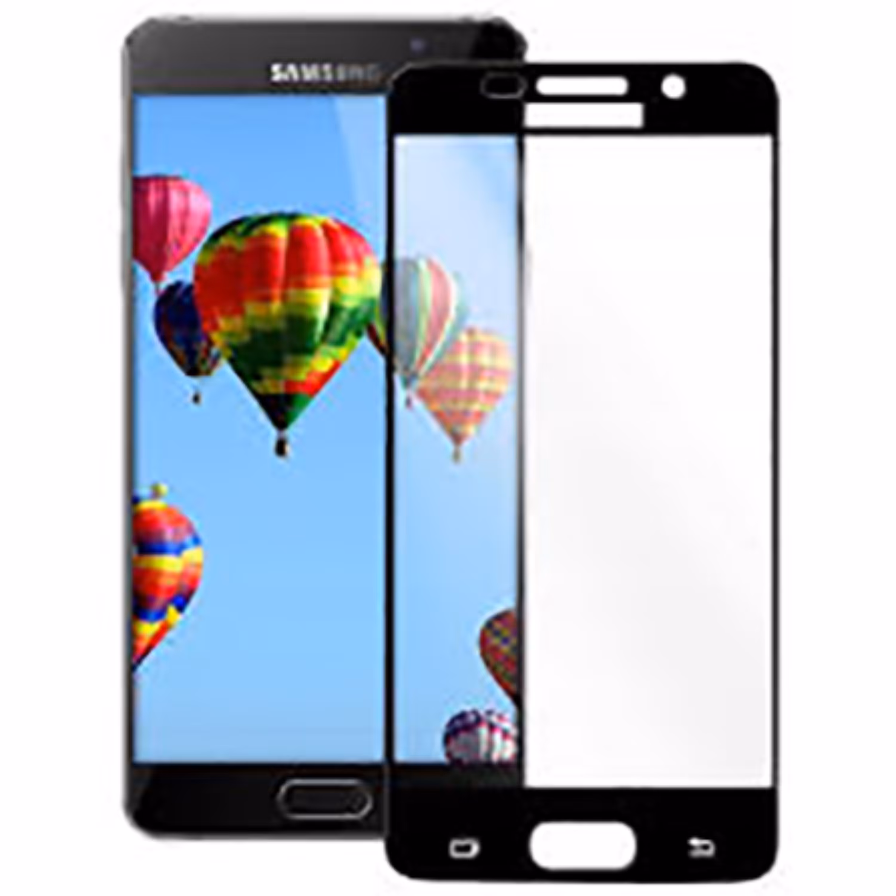 گلس ضد خش و محافظ تمام چسب SAMSUNG A510- A52016 FULL