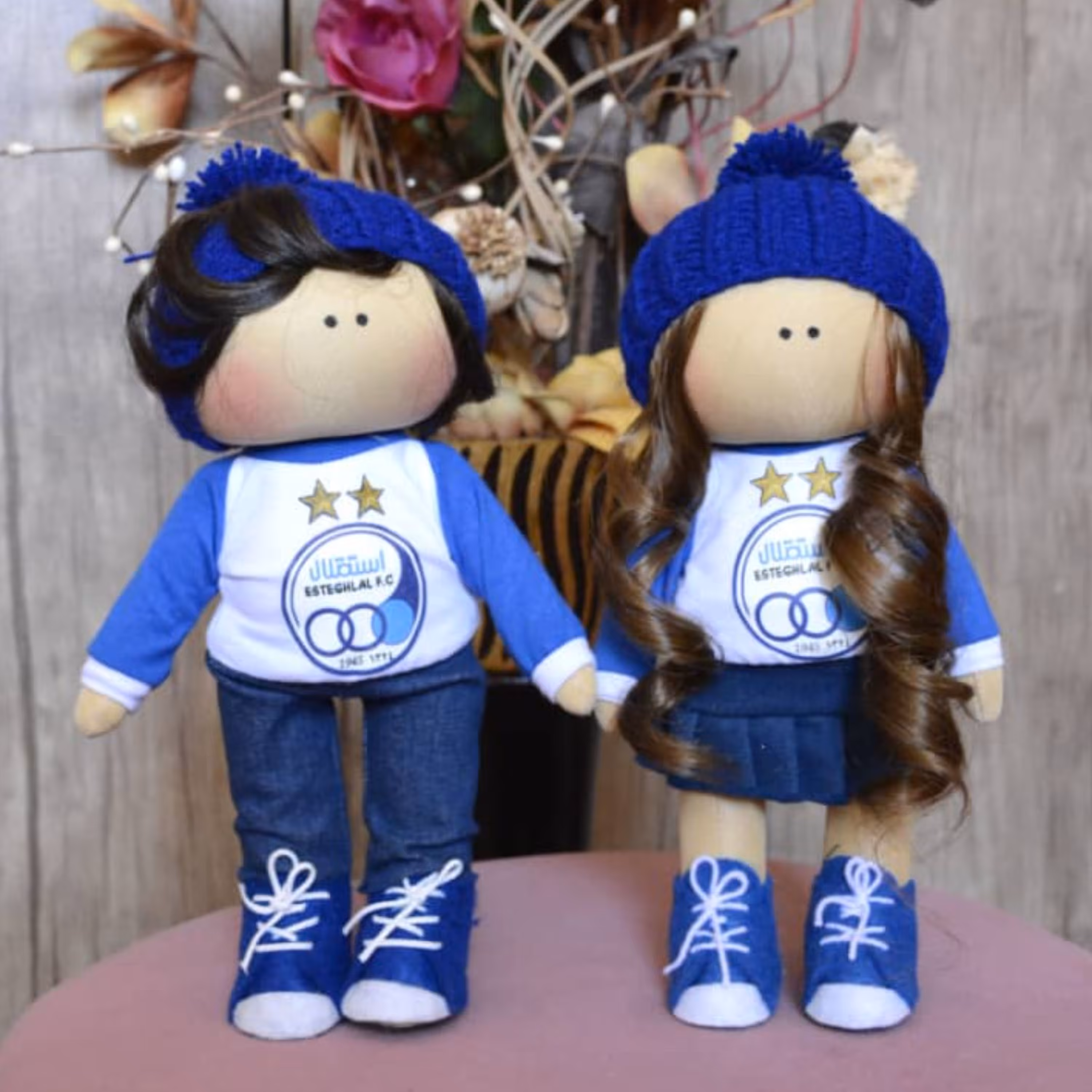 عروسک روسی دختر یا پسر طرح استقلالی تکی