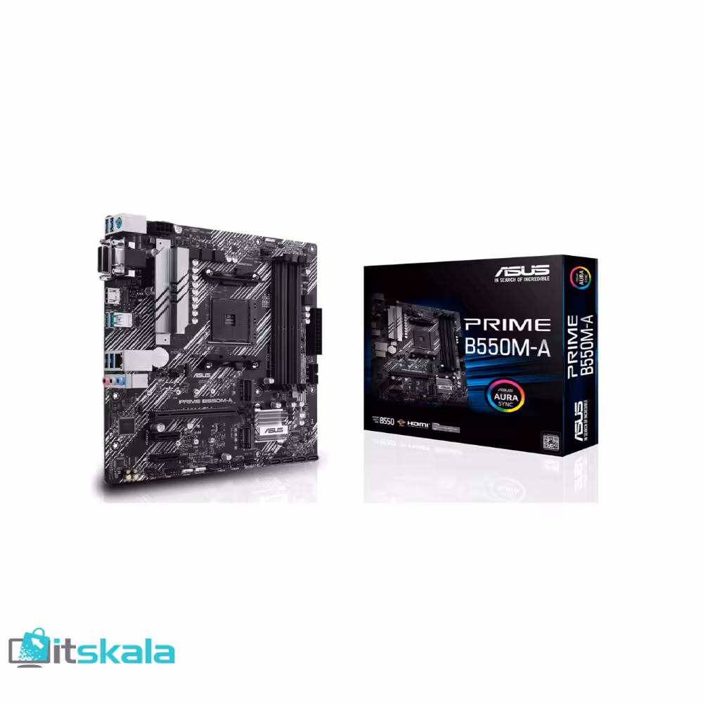 قیمت و خرید مادربرد ایسوس مدل PRIME B550M-A | ITSKALA
