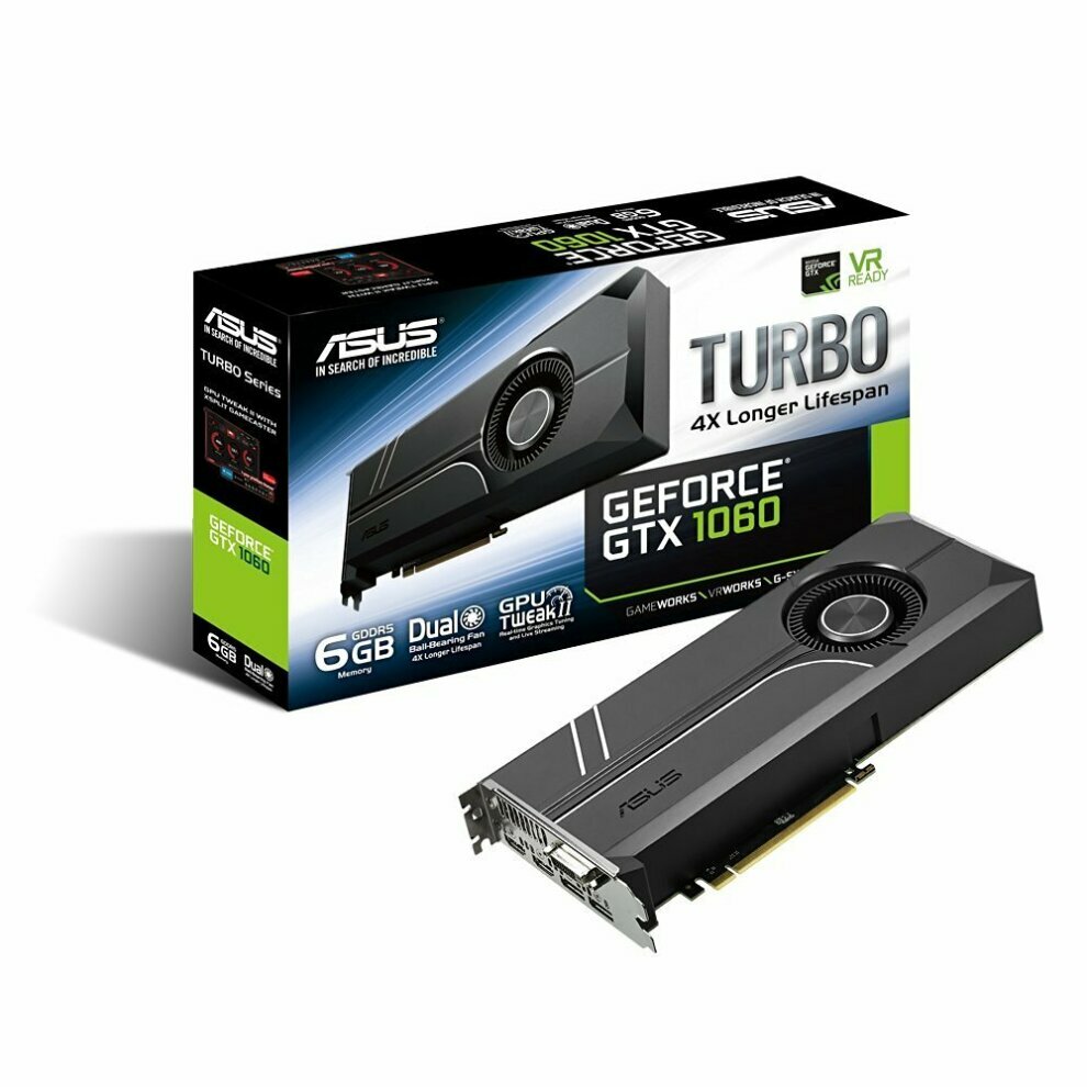 کارت گرافیک ایسوس TURBO-GTX1060-6G