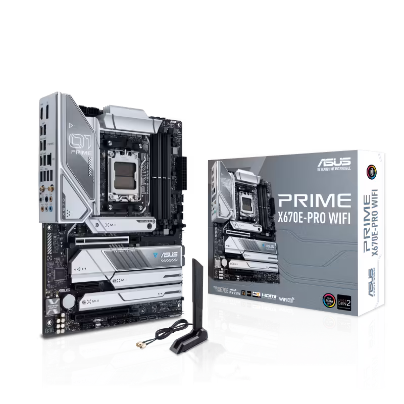 مادربرد ایسوس مدل PRIME X670E-PRO WIFI سوکت AM5